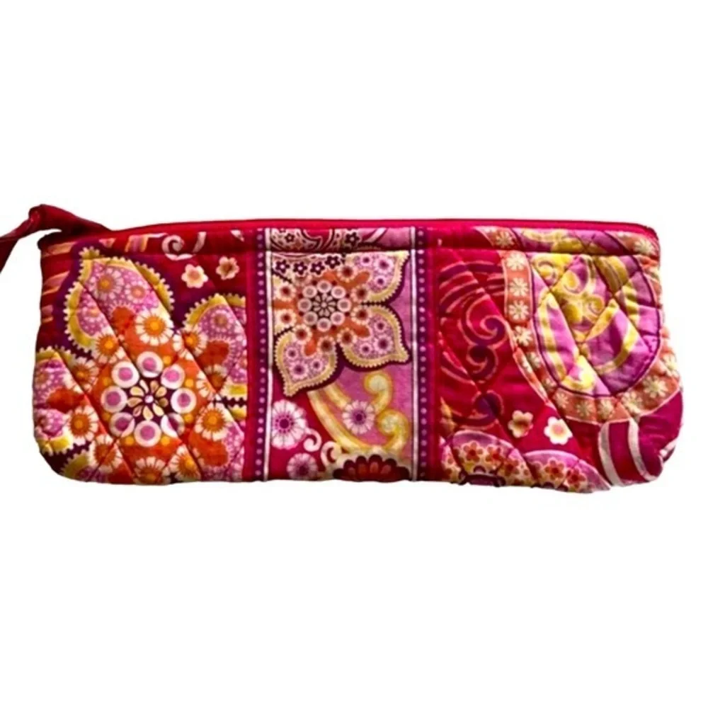 Vera Bradley Rasberry Fizz Pencil Case